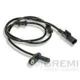 Sensor, Raddrehzahl Hinterachse BREMI 51643