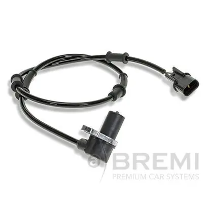 Sensor, Raddrehzahl Vorderachse links BREMI 51676