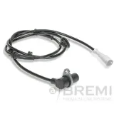 Sensor, Raddrehzahl Vorderachse rechts BREMI 51595