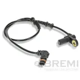 Sensor, Raddrehzahl Vorderachse BREMI 51616