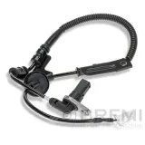 Sensor, Raddrehzahl Hinterachse links BREMI 51654