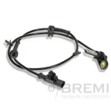 Sensor, Raddrehzahl Hinterachse links BREMI 51663