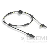 Sensor, Raddrehzahl Hinterachse links BREMI 51749