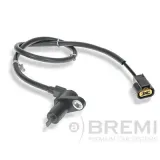 Sensor, Raddrehzahl Hinterachse links BREMI 51750