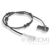 Sensor, Raddrehzahl Hinterachse links BREMI 51742