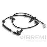 Sensor, Raddrehzahl Hinterachse links BREMI 51820