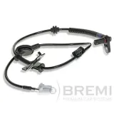 Sensor, Raddrehzahl Hinterachse links BREMI 51825