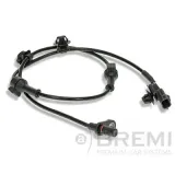 Sensor, Raddrehzahl Hinterachse BREMI 51808