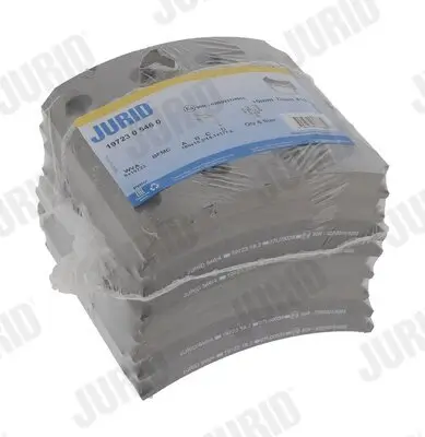 Bremsbelagsatz, Trommelbremse JURID 1972305460 Bild Bremsbelagsatz, Trommelbremse JURID 1972305460