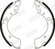 Bremsbackensatz Hinterachse JURID 362237J