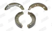 Bremsbackensatz Hinterachse JURID 362315J