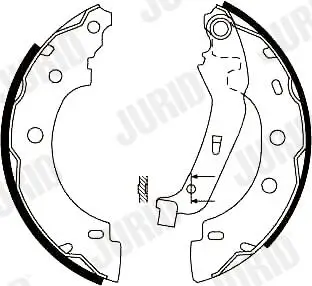 Bremsscheibe Hinterachse JURID 561333JC Bild Bremsscheibe Hinterachse JURID 561333JC