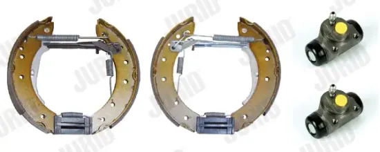 Bremsbackensatz Hinterachse JURID 381415J Bild Bremsbackensatz Hinterachse JURID 381415J