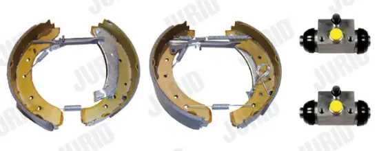 Bremsbackensatz Hinterachse JURID 381506J Bild Bremsbackensatz Hinterachse JURID 381506J