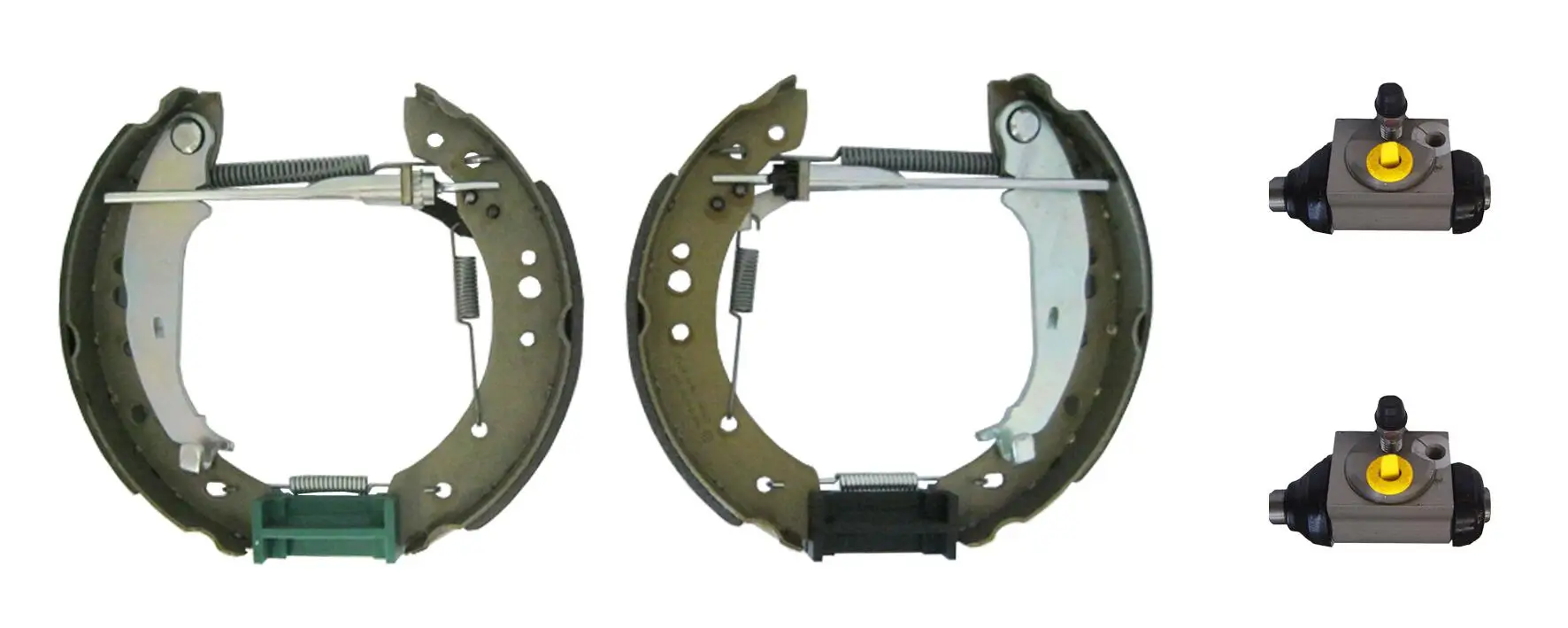 Bremsbackensatz Hinterachse JURID 381533J