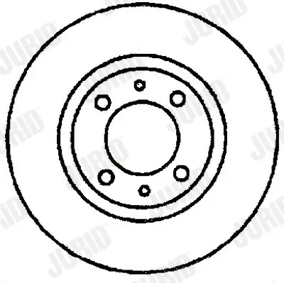 Bremsscheibe Vorderachse JURID 561074J Bild Bremsscheibe Vorderachse JURID 561074J