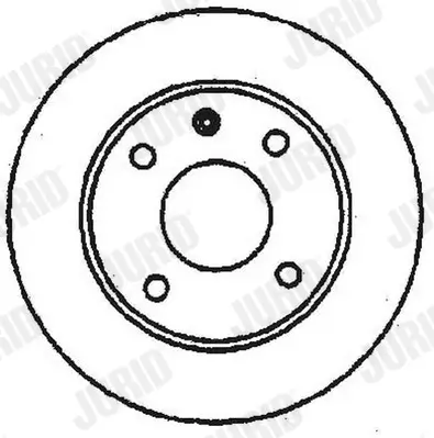 Bremsscheibe Vorderachse JURID 561087JC Bild Bremsscheibe Vorderachse JURID 561087JC