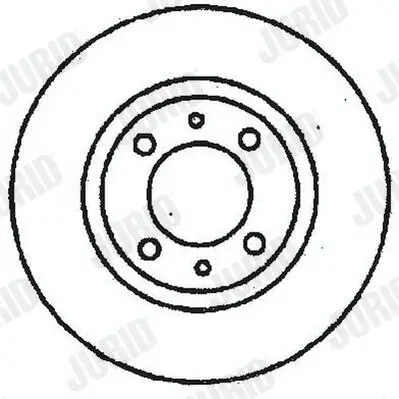 Bremsscheibe JURID 561120JC Bild Bremsscheibe JURID 561120JC