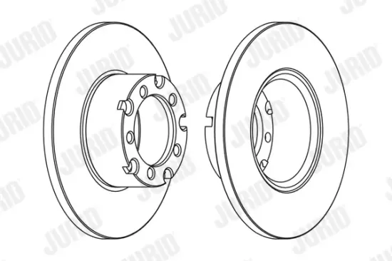 Bremsscheibe JURID 561135JC Bild Bremsscheibe JURID 561135JC