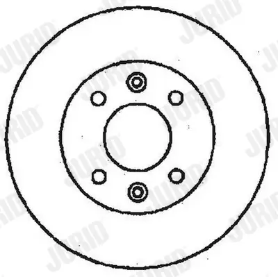 Bremsscheibe JURID 561253JC Bild Bremsscheibe JURID 561253JC