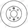 Bremsscheibe Vorderachse JURID 561257JC Bild Bremsscheibe Vorderachse JURID 561257JC
