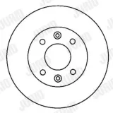 Bremsscheibe Vorderachse JURID 561334JC