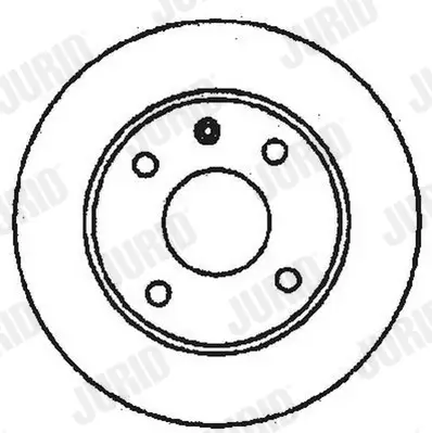 Bremsscheibe Vorderachse JURID 561373JC Bild Bremsscheibe Vorderachse JURID 561373JC