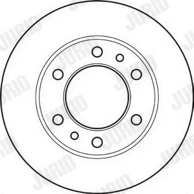 Bremsscheibe Vorderachse JURID 561444JC Bild Bremsscheibe Vorderachse JURID 561444JC