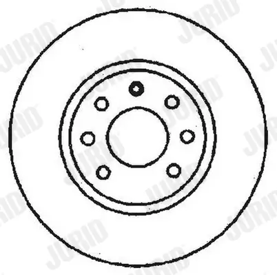 Bremsscheibe Vorderachse JURID 561446JC Bild Bremsscheibe Vorderachse JURID 561446JC