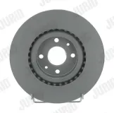 Bremsscheibe Vorderachse JURID 561508JC