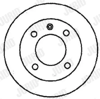 Bremsscheibe JURID 561513JC Bild Bremsscheibe JURID 561513JC