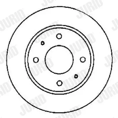 Bremsscheibe JURID 561592JC Bild Bremsscheibe JURID 561592JC