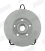 Bremsscheibe Hinterachse JURID 561620JC-1