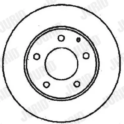 Bremsscheibe Vorderachse JURID 561716JC Bild Bremsscheibe Vorderachse JURID 561716JC