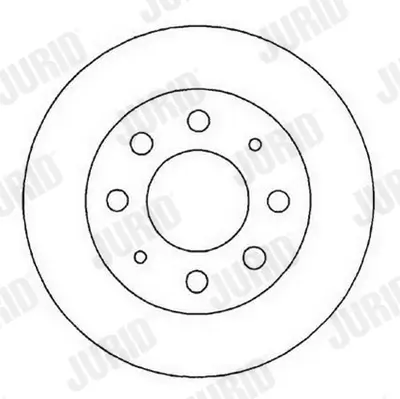 Bremsscheibe Vorderachse JURID 561824JC