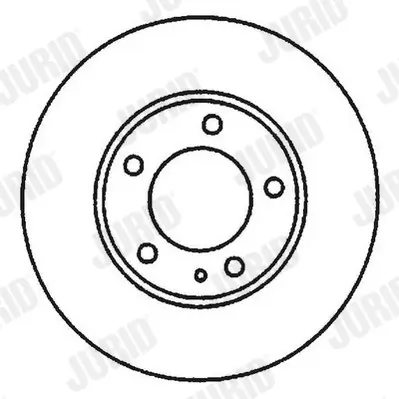 Bremsscheibe Vorderachse JURID 561967JC Bild Bremsscheibe Vorderachse JURID 561967JC