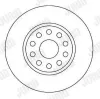 Bremsscheibe Vorderachse JURID 561987JC Bild Bremsscheibe Vorderachse JURID 561987JC