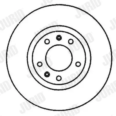 Bremsscheibe Vorderachse JURID 561992JC Bild Bremsscheibe Vorderachse JURID 561992JC