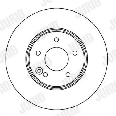 Bremsscheibe JURID 562034JC Bild Bremsscheibe JURID 562034JC
