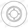 Bremsscheibe Vorderachse JURID 562038JC Bild Bremsscheibe Vorderachse JURID 562038JC