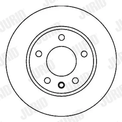 Bremsscheibe JURID 562053JC Bild Bremsscheibe JURID 562053JC