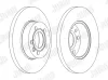 Bremsscheibe Vorderachse JURID 562079JC Bild Bremsscheibe Vorderachse JURID 562079JC