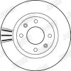 Bremsscheibe Vorderachse JURID 562128JC Bild Bremsscheibe Vorderachse JURID 562128JC