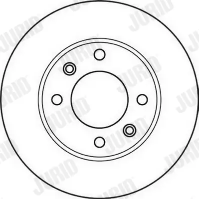 Bremsscheibe Hinterachse JURID 562130JC Bild Bremsscheibe Hinterachse JURID 562130JC