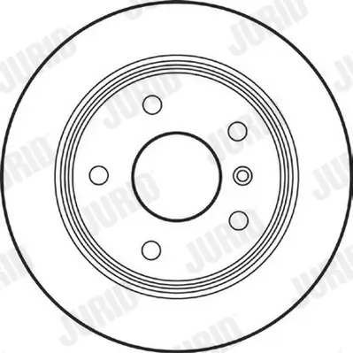 Bremsscheibe Hinterachse JURID 562149JC Bild Bremsscheibe Hinterachse JURID 562149JC