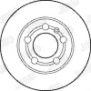 Bremsscheibe Hinterachse JURID 562177JC Bild Bremsscheibe Hinterachse JURID 562177JC