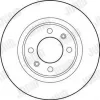 Bremsscheibe Hinterachse JURID 562189JC Bild Bremsscheibe Hinterachse JURID 562189JC