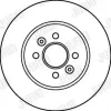 Bremsscheibe Hinterachse JURID 562201JC Bild Bremsscheibe Hinterachse JURID 562201JC
