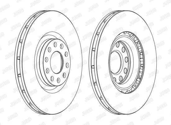 Bremsscheibe JURID 562205JC Bild Bremsscheibe JURID 562205JC