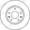Bremsscheibe Vorderachse JURID 562225JC Bild Bremsscheibe Vorderachse JURID 562225JC